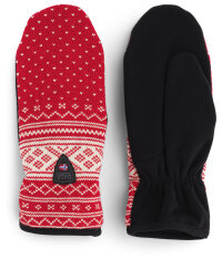 Dale of Norway Valløy Polar Handschuhe Rot Weiss