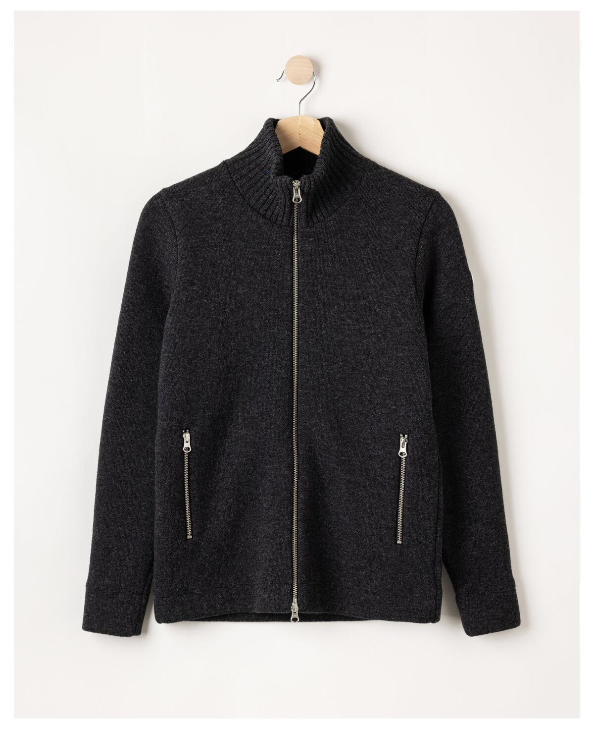 Holebrook Damen Windstopper Strickjacke Claire Anthrazit M