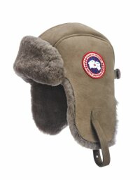Canada Goose Suede Shearling Pilot Hat