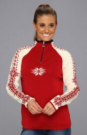 Dale of Norway Geilo Feminine Sweater Rot