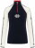 Dale of Norway Geilo Damen Merino Zip Wollpullover Navy Weiss