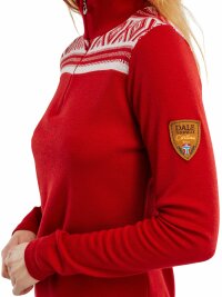 Dale of Norway Cortina Basic Damen Merino Wollpullover Rot