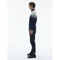 Dale of Norway Hovden Herren Merino Wollpullover Navy