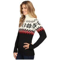 Dale of Norway Myking Womens Merino Wool Sweater Black