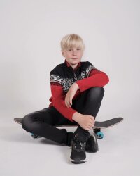 Dale of Norway Moritz Kids Sweater Rot