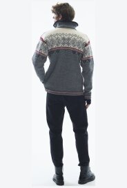 Dale of Norway Vail  Herren Wollpullover WP Grau