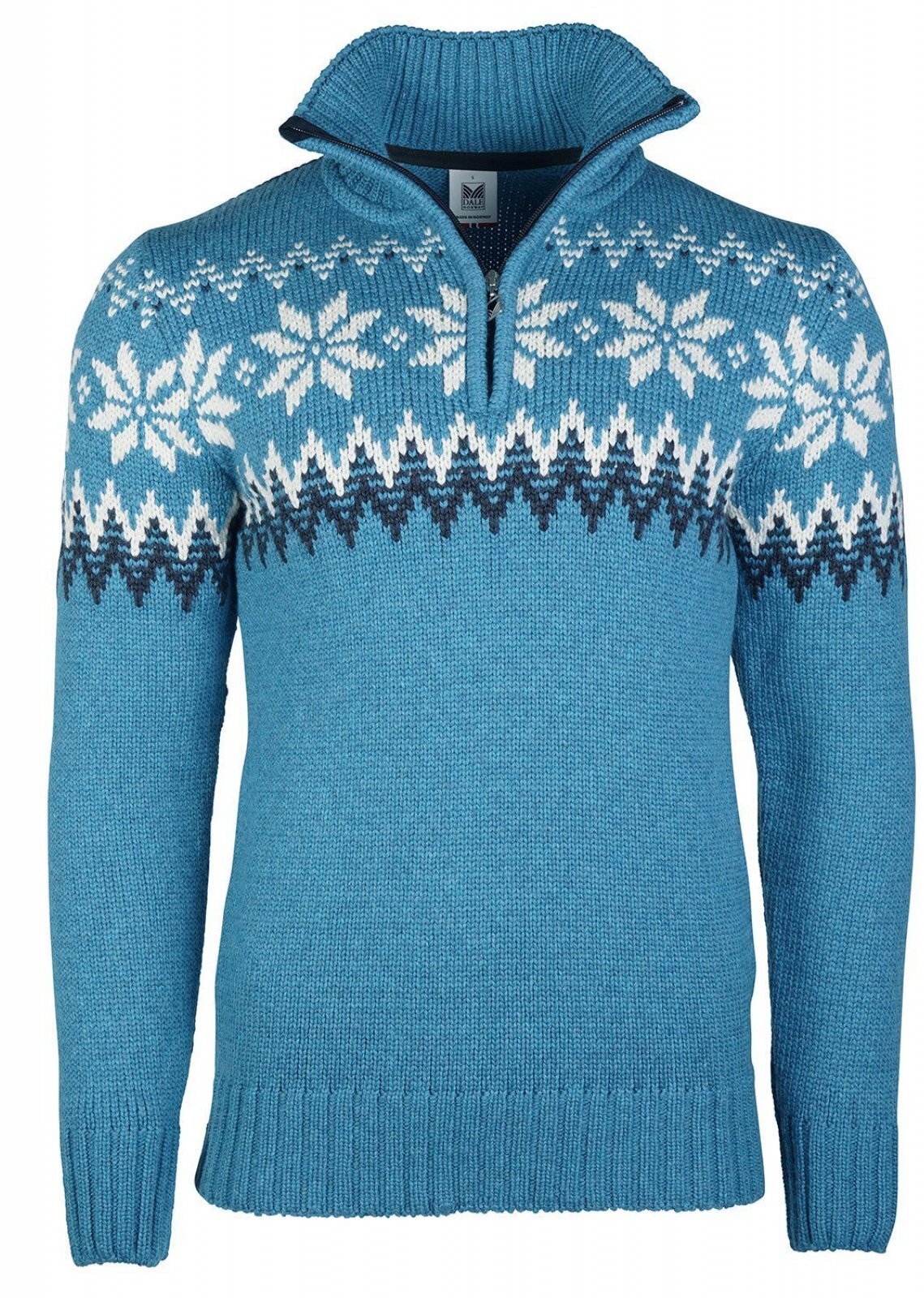 Dale of Norway Myking Herren Merino Pullover Türkis XL
