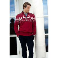 Dale of Norway Christmas Masculine Sweater Rot