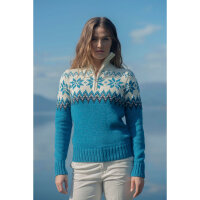 Dale of Norway Myking Damen Merino WollpulloverTürkis