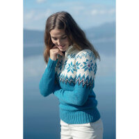 Myking Womens Sweater Turquoise