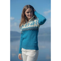Myking Womens Sweater Turquoise