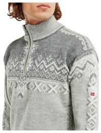 Dale of Norway Anniversary 140 Herren Strickpullover Grau