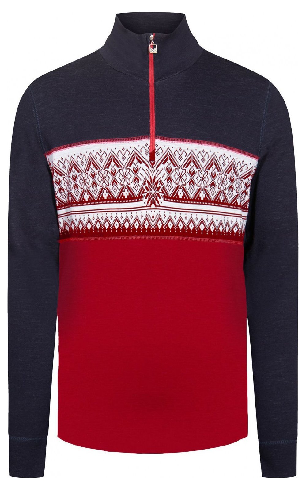 Dale of Norway Moritz Basic Herren Merino Sweatshirt Rot XL