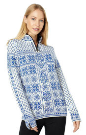 Peace Womens Sweater Blue-White