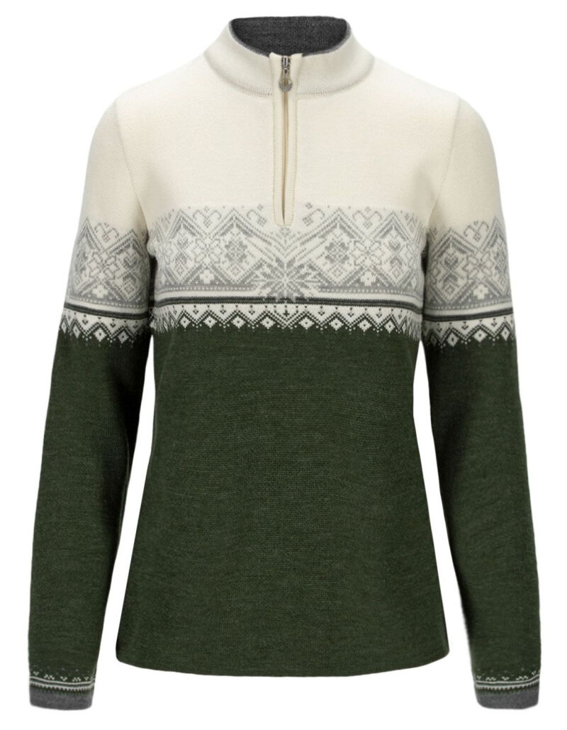 Dale of Norway St. Moritz Feminine Sweater Gr&uuml;n