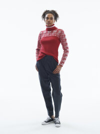 Mount Red Womens Sweater Red