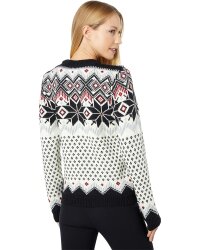 Dale of Norway Vilja Damen Strickpullover Schwarz Weiss