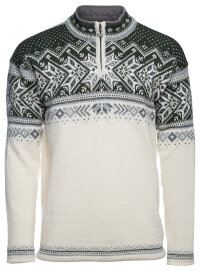 Dale of Norway Vail Herren Wollpullover Weiss...