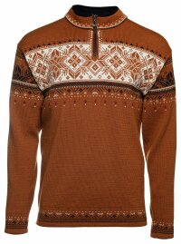 Dale of Norway Blyfjell Sweater Wollpullover Kupfer