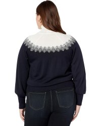 Dale of Norway Isfrid Damen Merino Wollpullover Navy