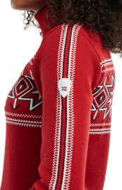 Tindefjell Womens Sweater Red