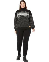 Dale of Norway Valløy Damen Wollpullover Schwarz