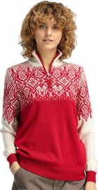 Dale of Norway Winterland Feminine Sweater - Rot / Weiss