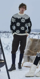 Dale of Norway Winter Star Mens Sweater Black