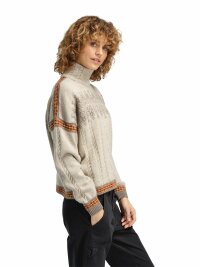 Dale of Norway Aspøy Damen Wollpullover Beige