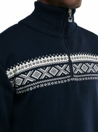 Dale of Norway Dalestølen Herren Merino Wollpullover Navy