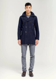 BRGN Hagl Raincoat Dark Navy