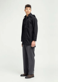 BRGN Orkan Raincoat Black