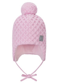 Reima toddlers wool hat Nunavut Pale Rose