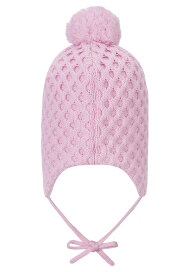 Reima toddlers wool hat Nunavut Pale Rose