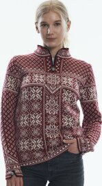 Dale of Norway Peace Feminine Sweater - Red