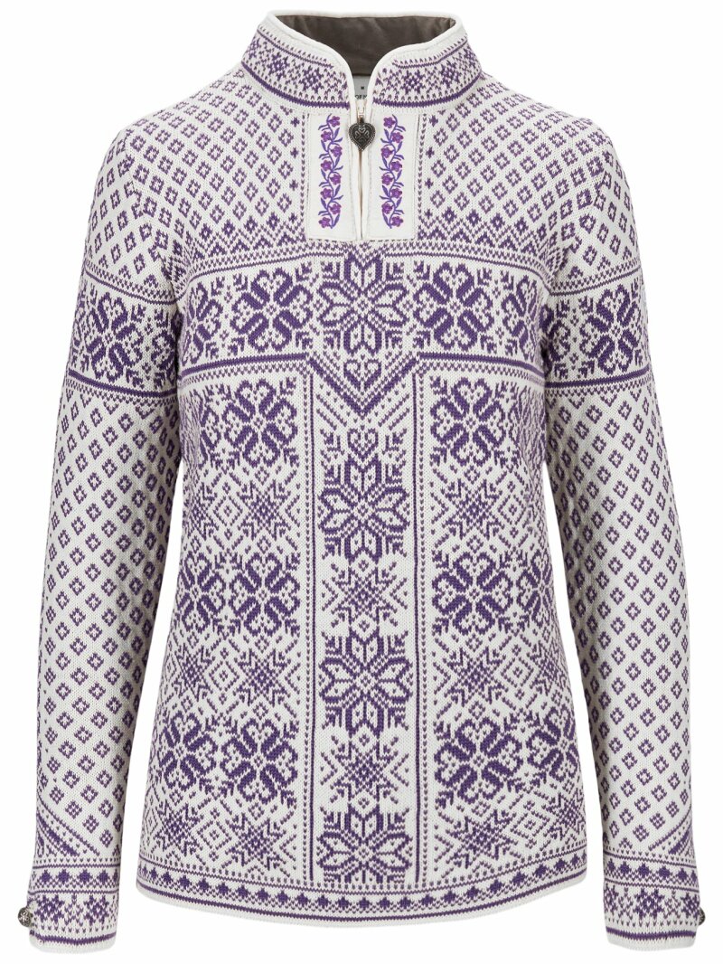 Dale of Norway Peace Feminine Sweater - Purple