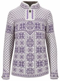 Dale of Norway Peace Damen Wollpullover Lila