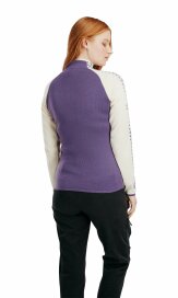 Dale of Norway Geilo Damen Merino Zip Wollpullover Lila