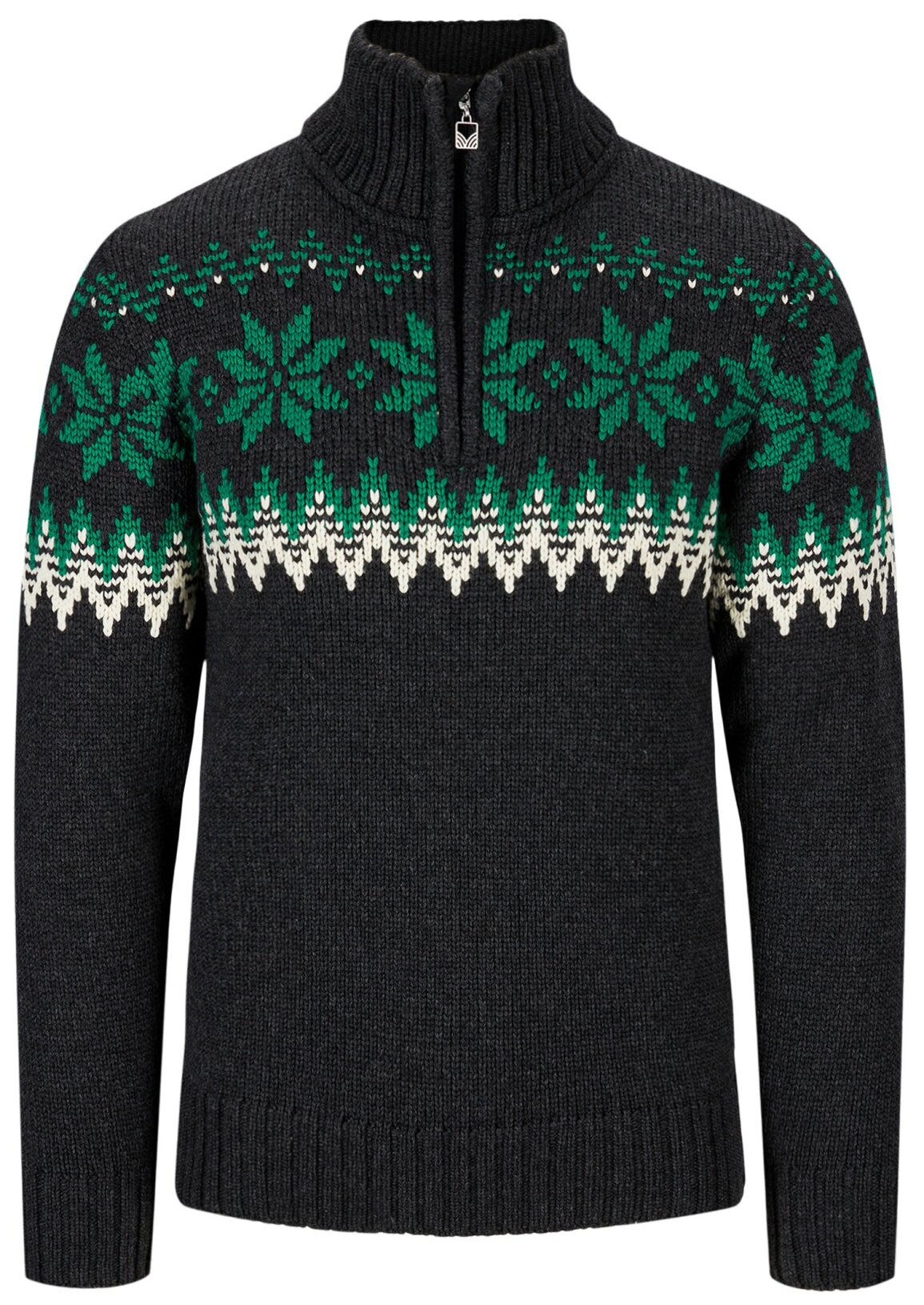 Dale of Norway Myking Men's Merino Wool Sweater Grey Green