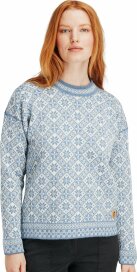Dale of Norway Bjor&oslash;y Feminine Sweater - Blue/White