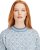 Dale of Norway Bjorøy Feminine Sweater - Blau/Weiss