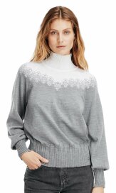 Dale of Norway Isfrid Feminine Sweater - Grey