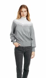 Dale of Norway Isfrid Feminine Sweater - Grey
