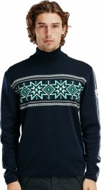 Dale of Norway Tindefjell Masculine Sweater - Navy/Grün