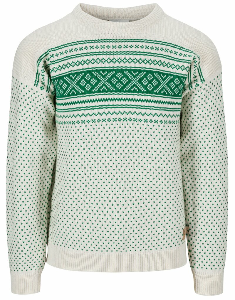 Dale of Norway Vall&oslash;y Masculine Sweater - White