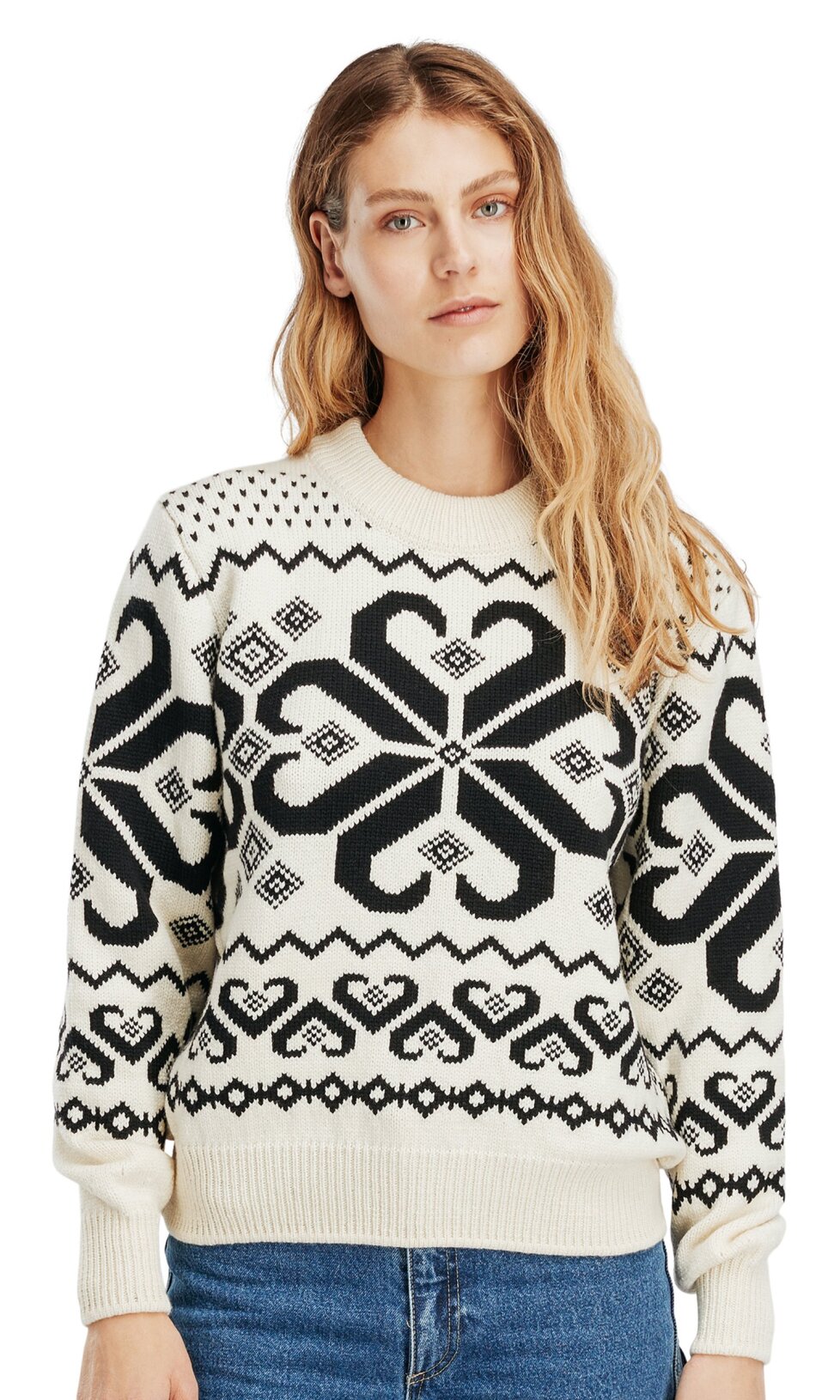 Norweger Pullover Lambswool Pullover Damen Kaufen Gerippter