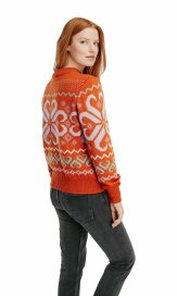 Dale of Norway Falkeberg Feminine Sweater - Orange