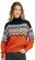 Dale of Norway Randaberg Damen Merino Wollpullover Orange