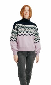 Dale of Norway Randaberg Damen Merino Wollpullover Lila