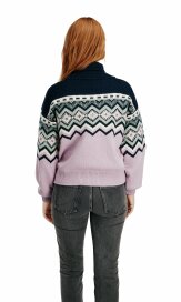 Dale of Norway Randaberg Damen Merino Wollpullover Lila